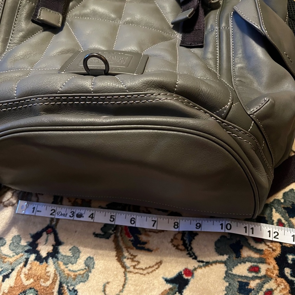 RARE rivington coach leather backpack - Picture 15 of 15